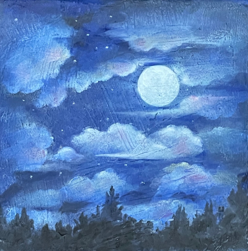Moonlight Sonata by artist Pat Flathouse